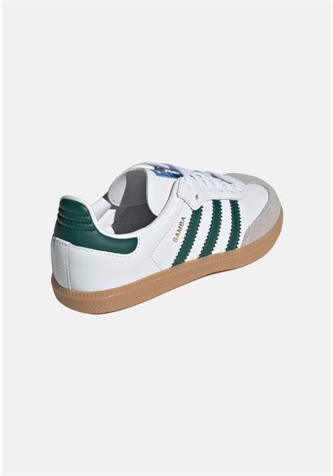White and green Samba og children's sneakers ADIDAS ORIGINALS | IE1334.